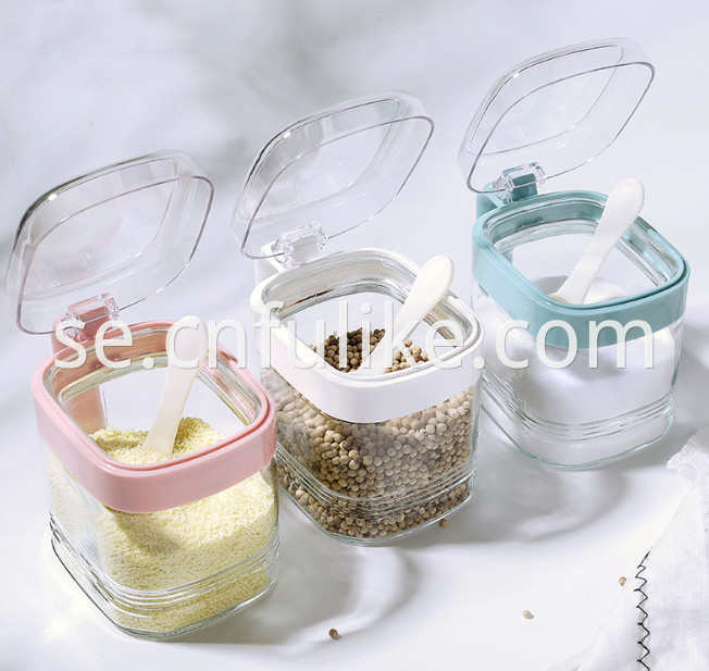 Transparent Condiment Container